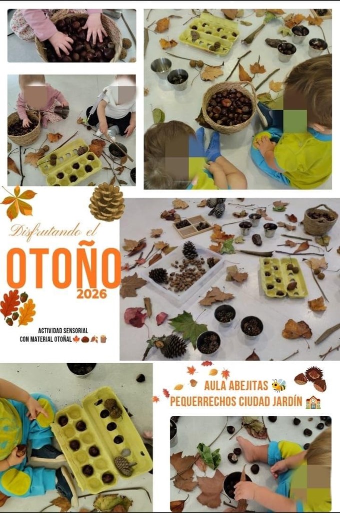 ACTIVIDAD SENSORIAL PEQUERRECHOS CIUDAD JARDIN