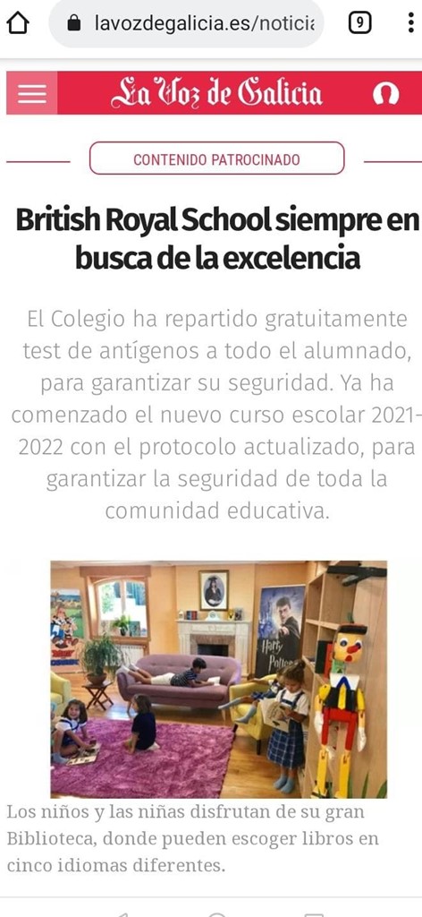 British Royal School siempre en busca de la excelencia 