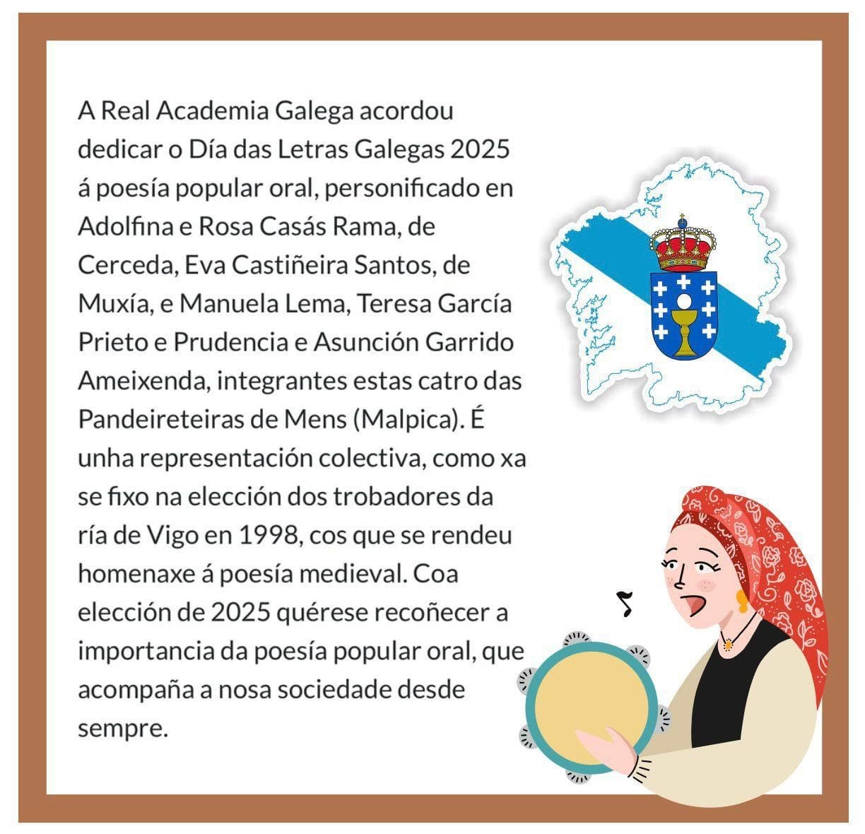 ¡CELEBRAMOS AS LETRAS GALEGAS 2025! - Imagen 1