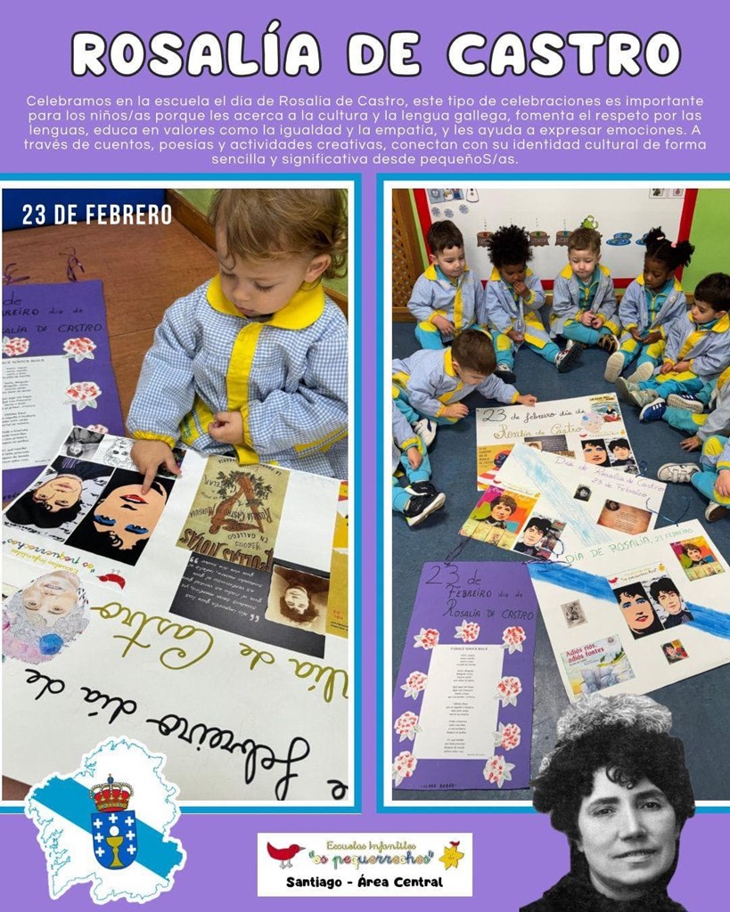 CELEBRAMOS EL DÍA DE ROSALÍA DE CASTRO