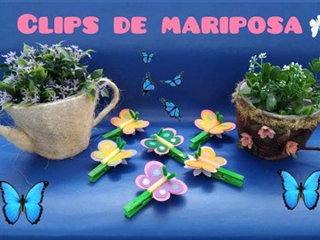 CLIPS DE MARIPOSA