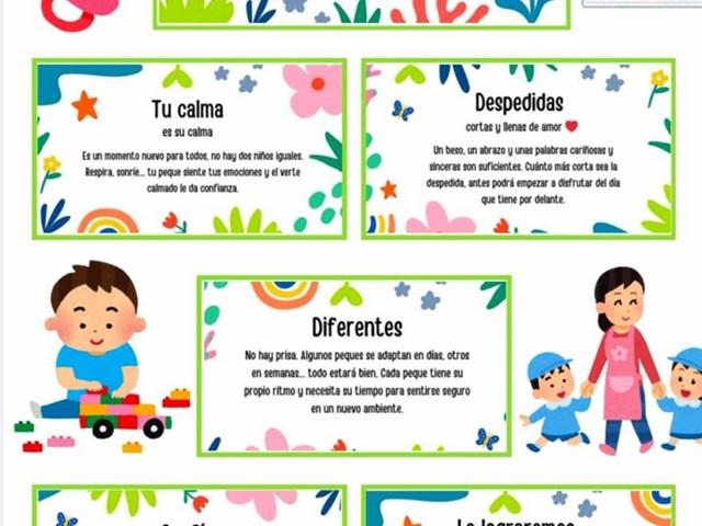 Consejos para el periodo de adaptación 