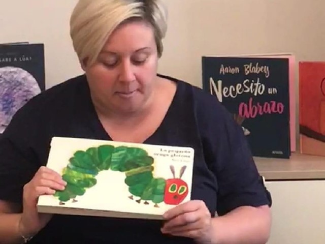CUENTO: LA PEQUEÑA ORUGA GLOTONA