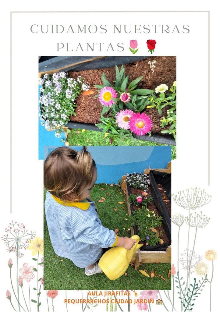 ¡CUIDAMOS NUESTRO JARDÍN!