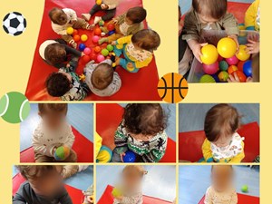 DESCUBRIMOS LAS PELOTAS SENSORIALES