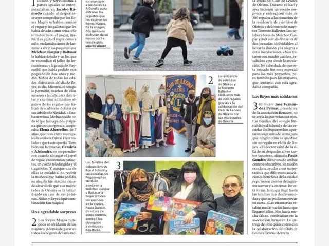 DÍA DE REGALOS E ILUSIÓN