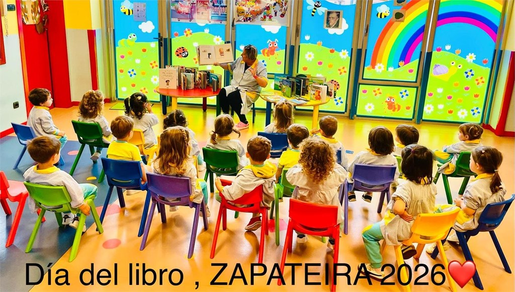 ¡DISFRUTANDO DEL JARDIN Y LOS LIBROS!