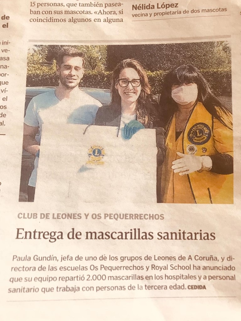 ENTREGA DE MASCARILLAS