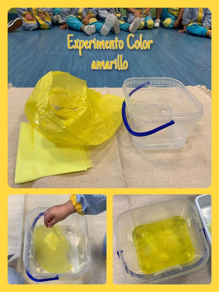 EXPERIMENTO CON EL COLOR AMARILLO