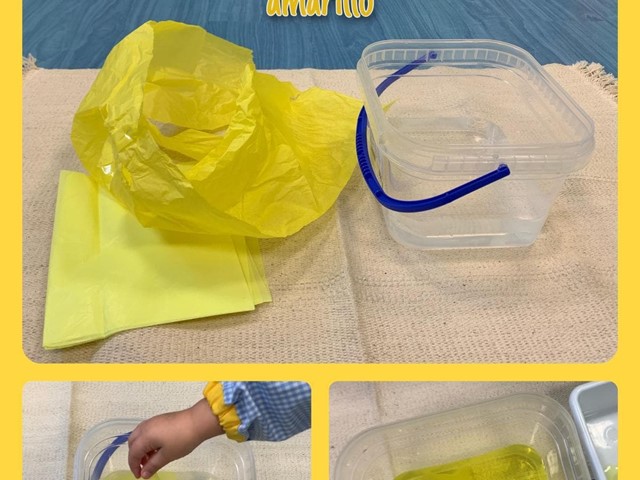 EXPERIMENTO CON EL COLOR AMARILLO