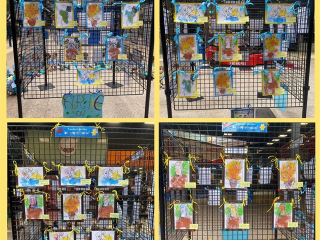 EXPOSICIÓN DE ARTE DE NUESTROS PEQUERRECH@S 