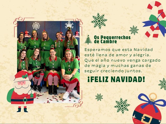 FELICES FIESTAS- OS PEQUERRECHOS DE CAMBRE