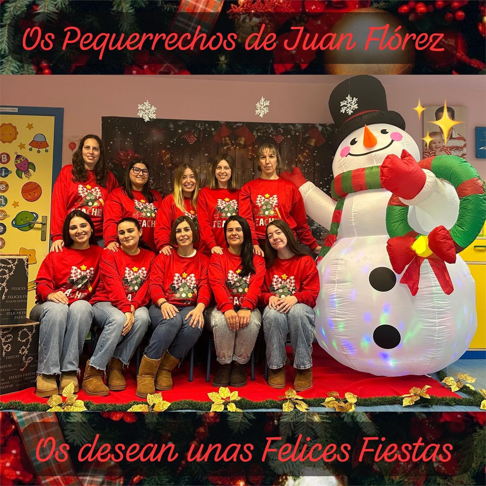 FELICES FIESTAS - OS PEQUERRECHOS DE JUAN FLÓREZ - Imagen 1