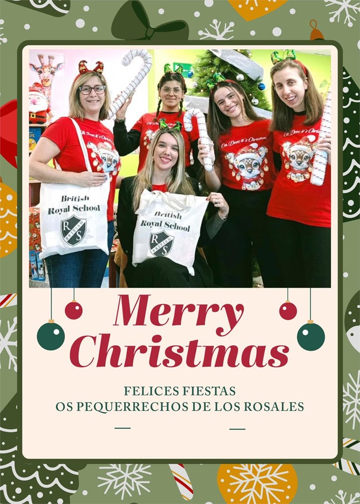 ¡FELICES FIESTASDESDE OS PEQUERRECHOS DE LOS ROSALES!
