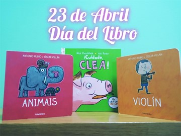 FELIZ DÍA DEL LIBRO