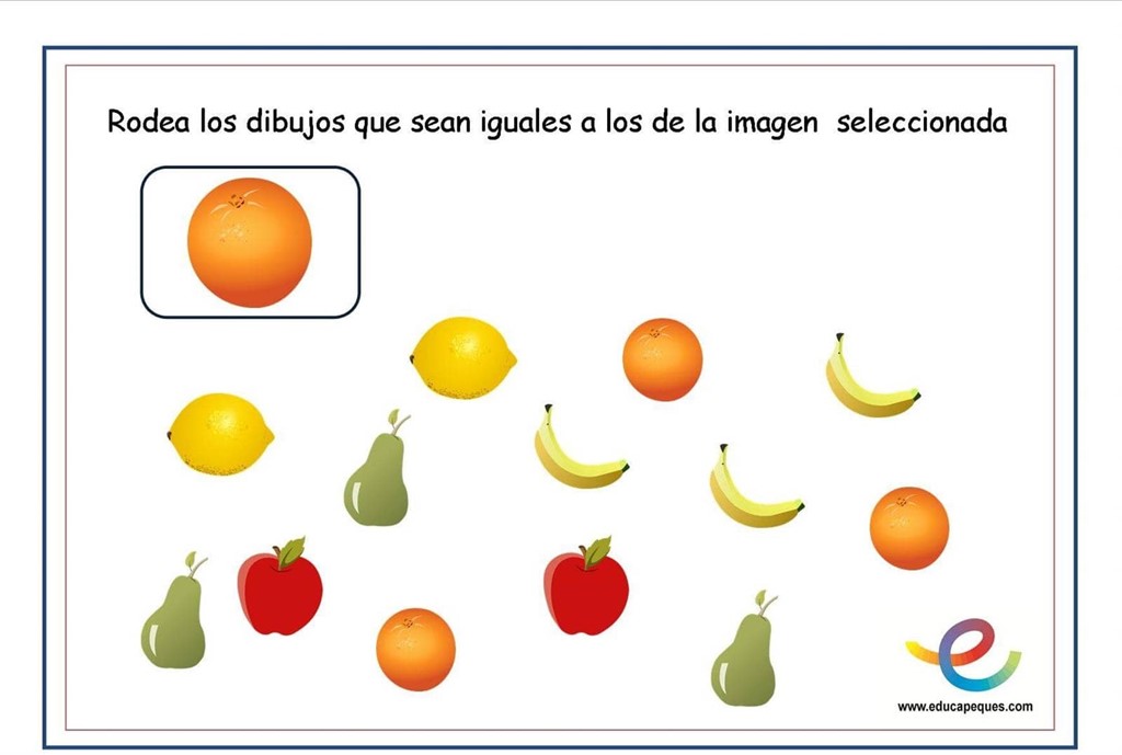 IDENTIFICAMOS FRUTAS