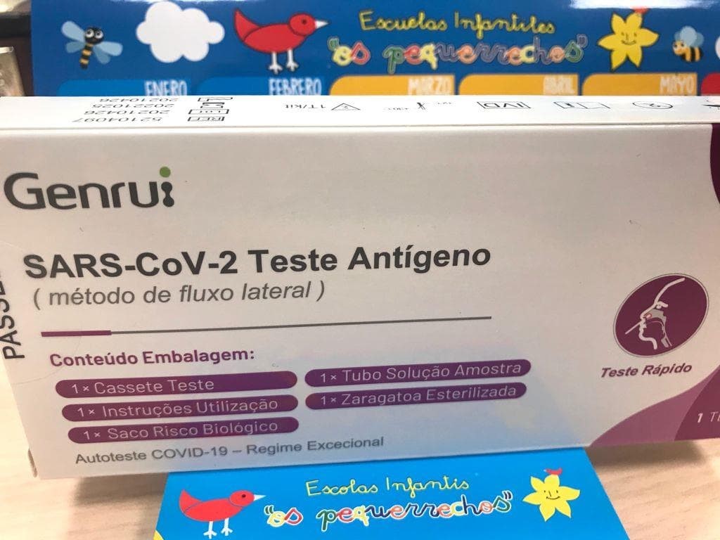 Las E.I.Os Pequerrechos regalan test de antígenos 