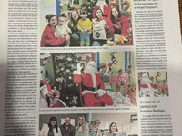Las Escuelas Infantiles Os Pequerrechos reparten cientos de regalos y cestas de Navidad 