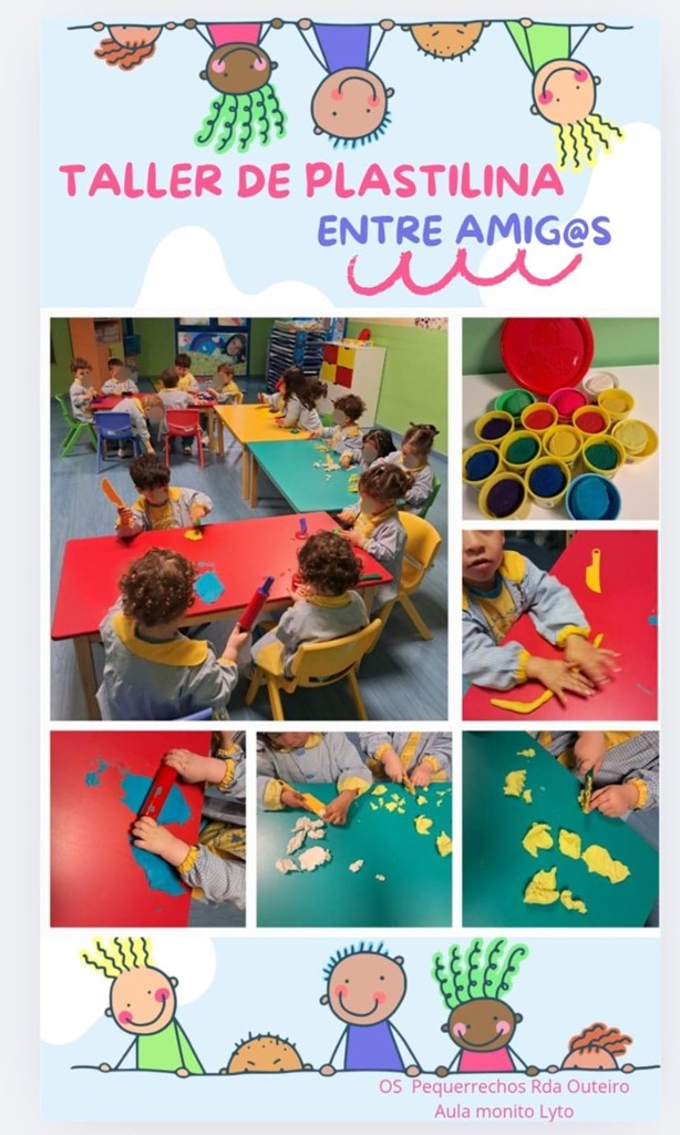MANOS A LA OBRA EN EL TALLER DE PLASTILINA