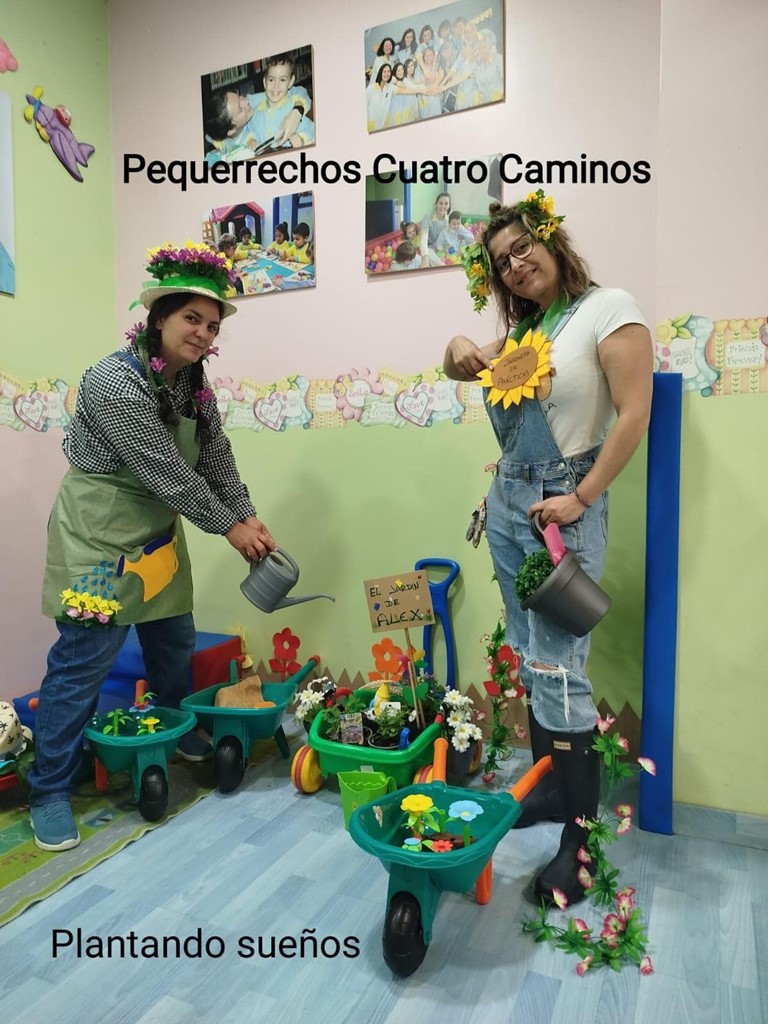 NOS CONVERTIMOS EN JARDINEROS