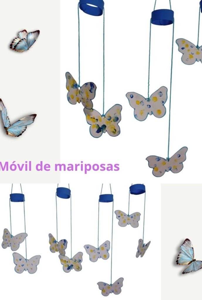 NUESTRO MOVIL DE MARIPOSAS