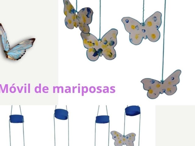 NUESTRO MOVIL DE MARIPOSAS