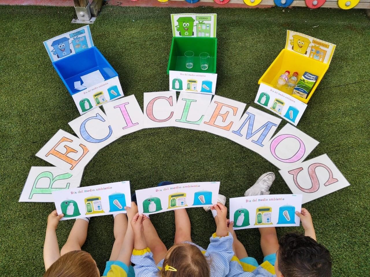 NUESTROS PEQUERRECH@S CELEBRAN EL DÍA DEL MEDIO AMBIENTE - Imagen 1