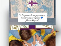 Os Pequerrechos apoya al Dépor rumbo al ascenso