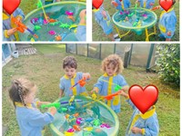 PESCA SALVAJE en el jardin