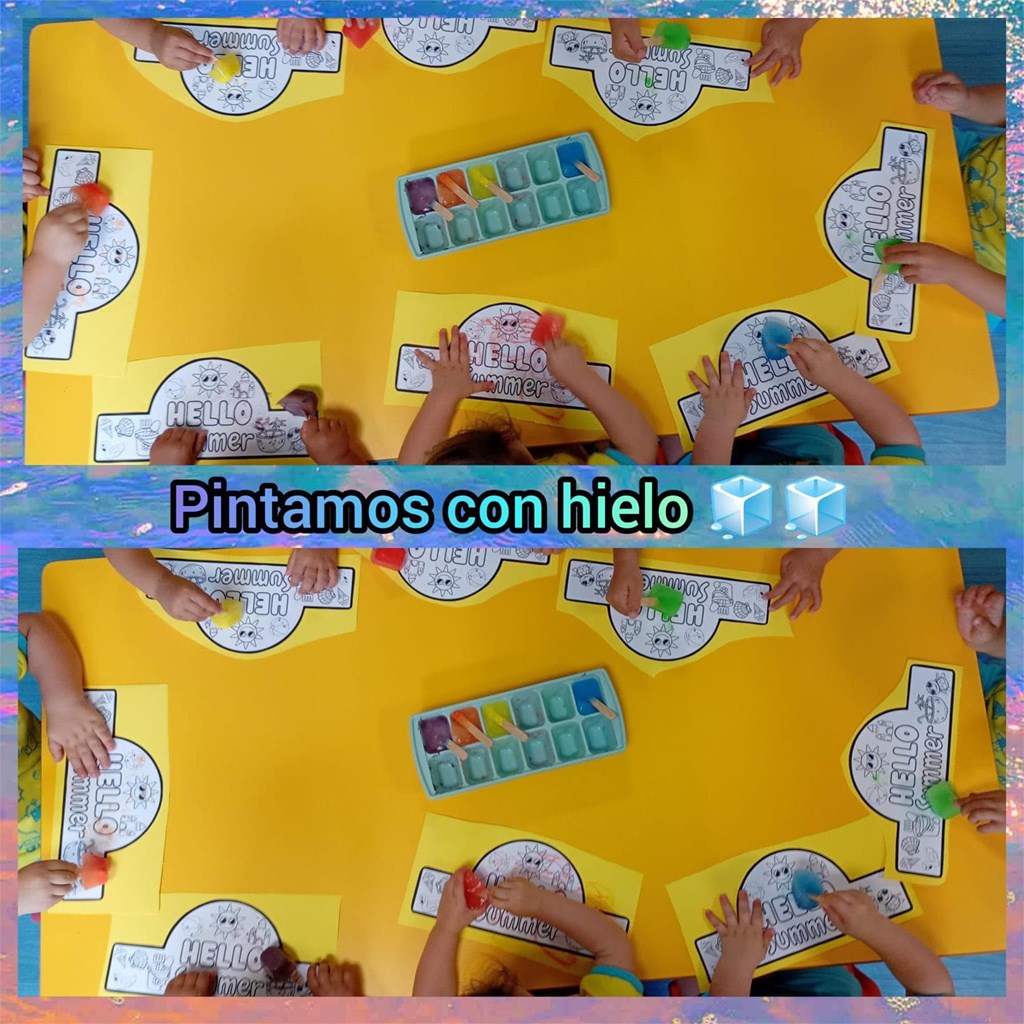 Pintamos con hielo: ¡arte, color y mucha diversión!