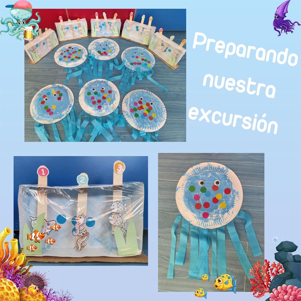 PREPARANDO LA EXCURSIÓN AL AQUARIUM