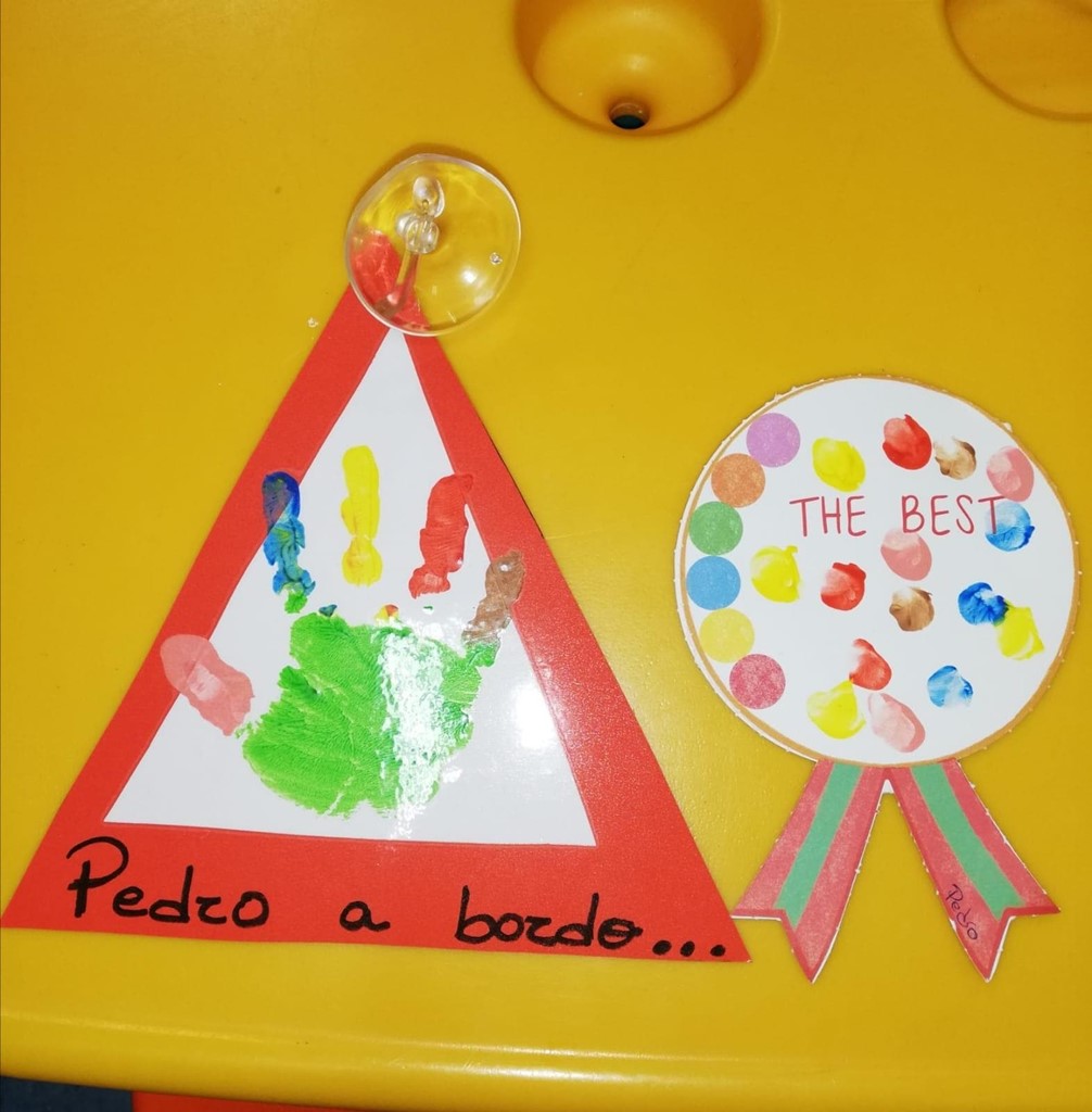 Preparando nuestros regalitos del día del padre 