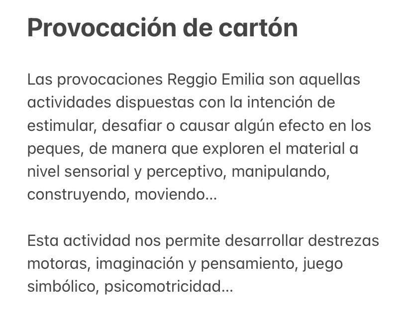 PROVOCACIÓN CON CARTÓN - Imagen 1