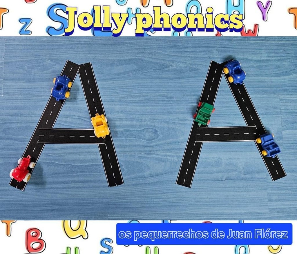 Repasamos los colores y trabajamos Jolly Phonics 