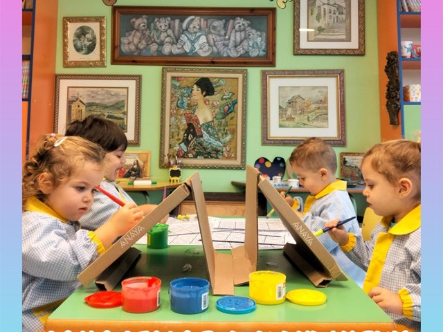 SEGUIMOS TRABAJANDO EL ARTE Y LOS CUADROS 