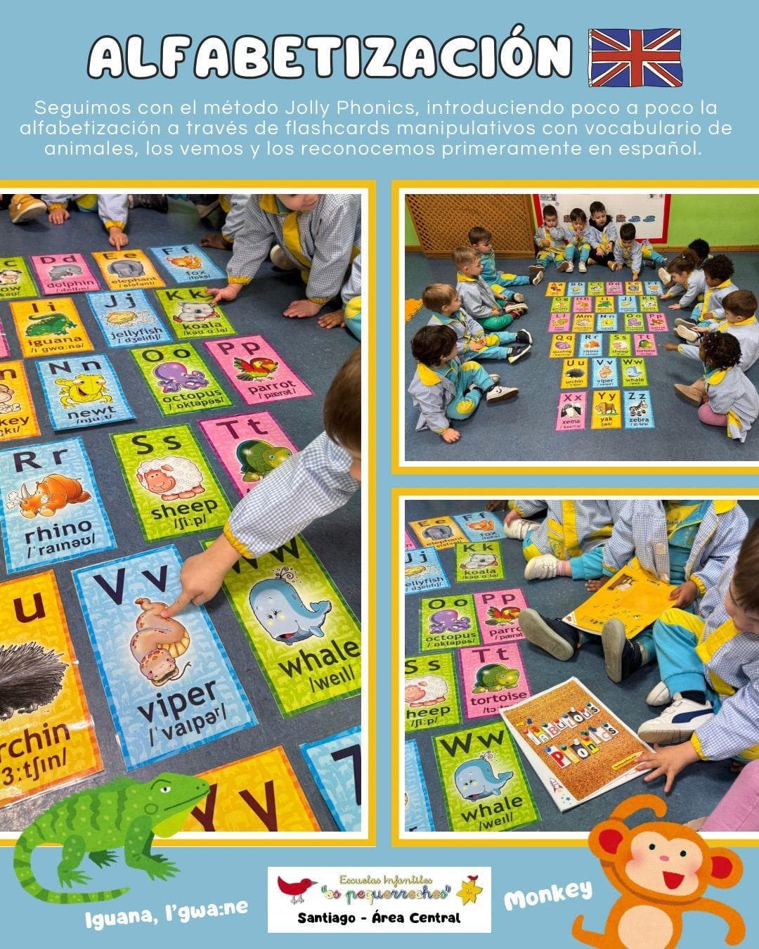 SEGUIMOS TRABAJANDO JOLLY PHONICS - Imagen 1