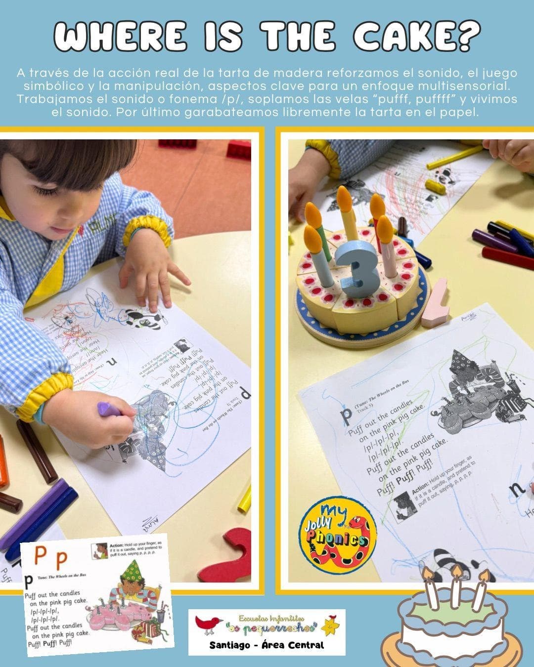 SEGUIMOS TRABAJANDO:  JOLLY PHONICS - Imagen 1
