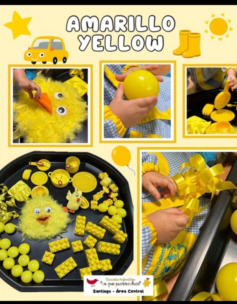 ¡TRABAJAMOS EL COLOR AMARILLO!
