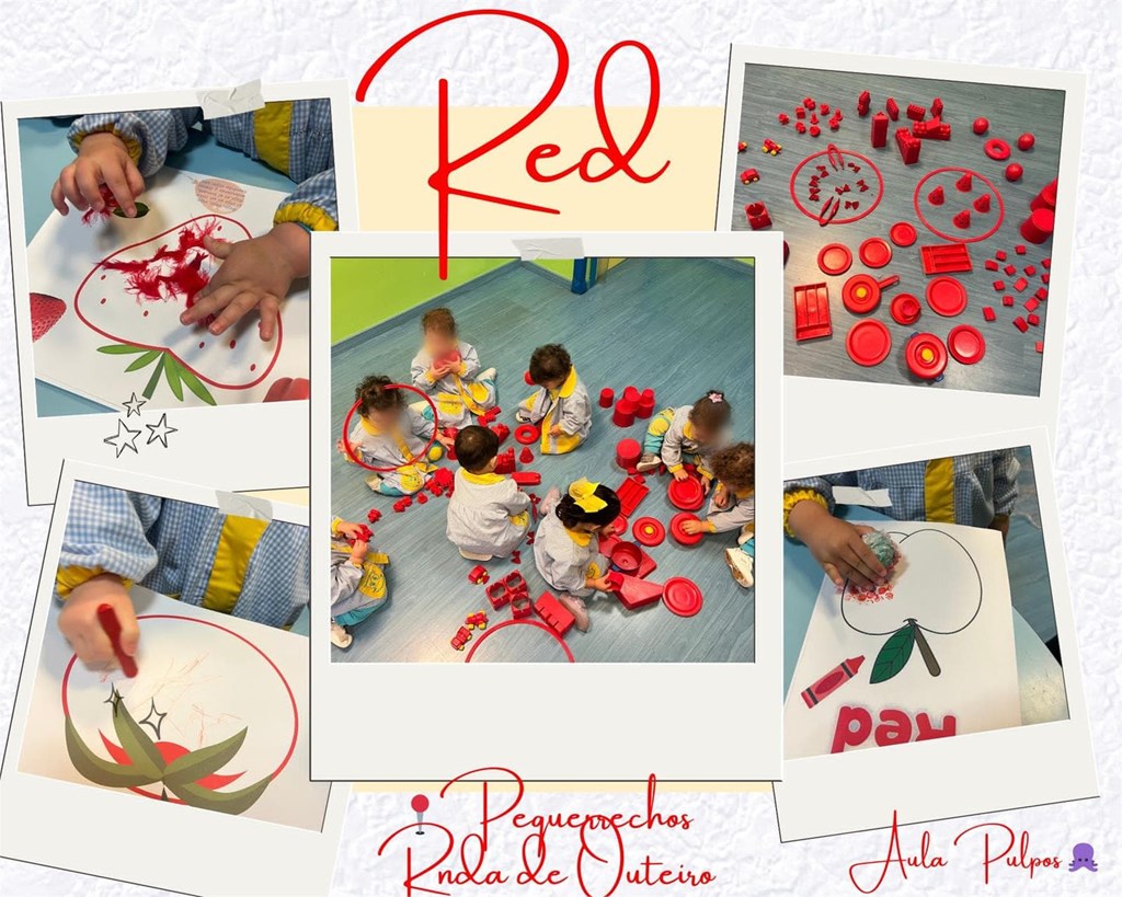 TRABAJAMOS EL COLOR ROJO-RED