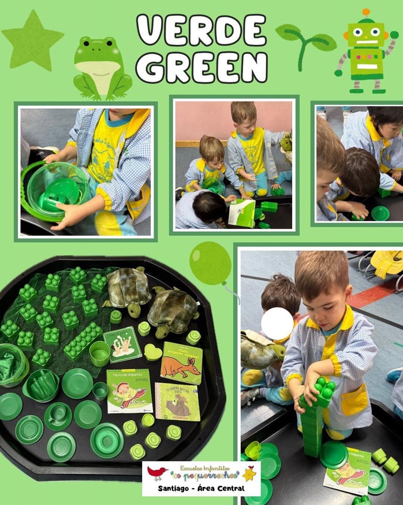 TRABAJAMOS EL COLOR VERDE-GREEN