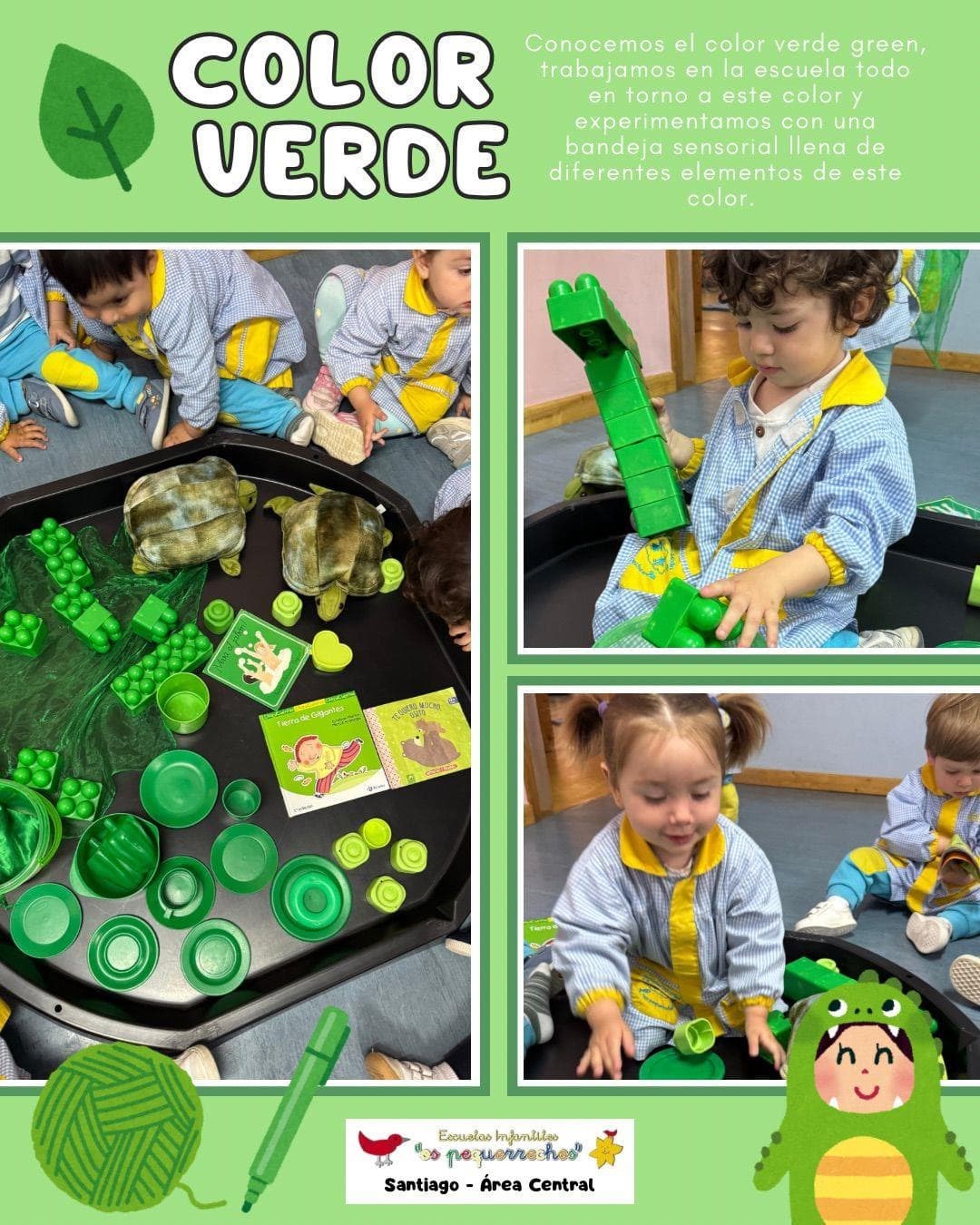 TRABAJAMOS EL COLOR VERDE-GREEN - Imagen 1