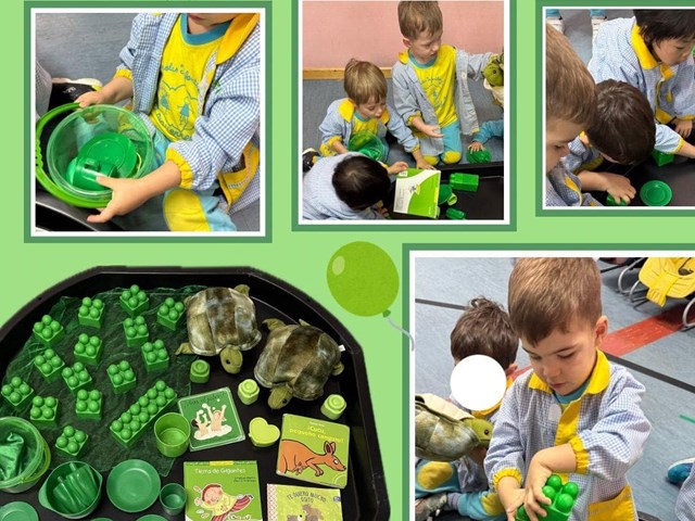 TRABAJAMOS EL COLOR VERDE-GREEN