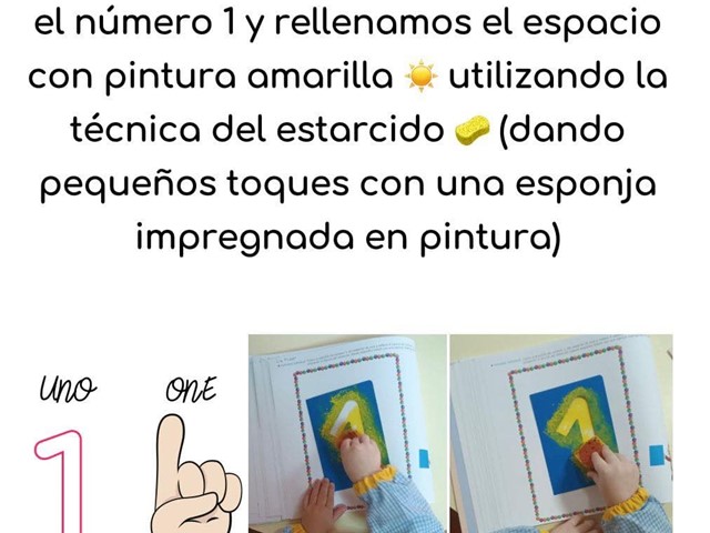 TRABAJAMOS EL NÚMERO 1