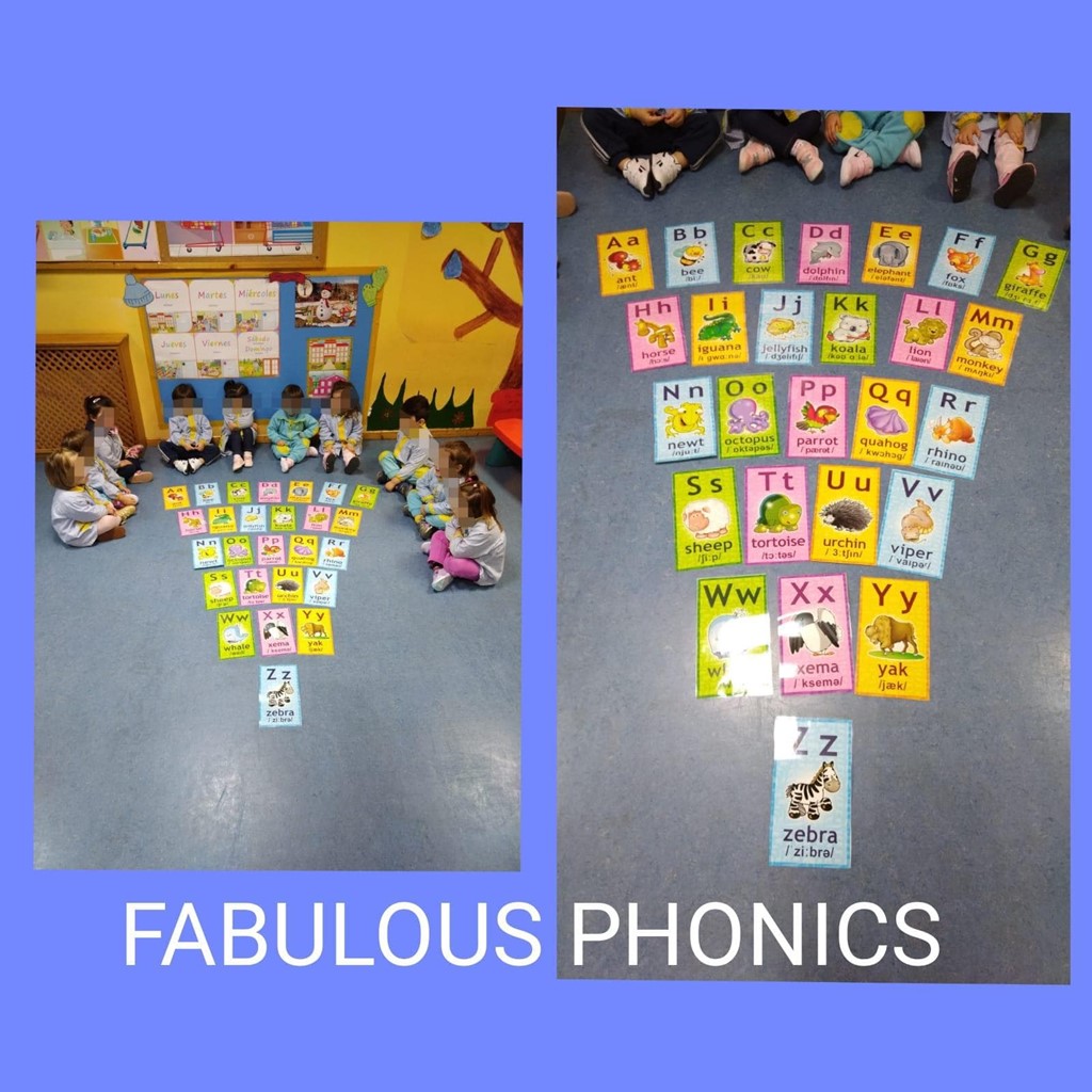 TRABAJAMOS  JOLLY PHONICS