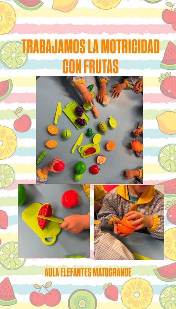 TRABAJAMOS LA MOTRICIDAD FINA Y GRUESA